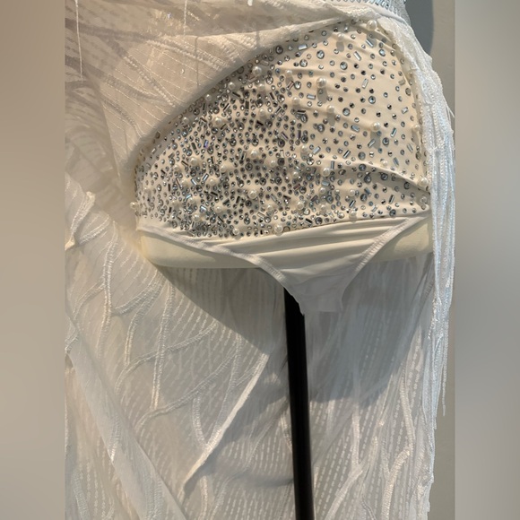 NWOT! STUNNING Beaded and Fringe Dress! - Picture 4 of 16